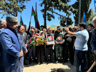 Birinci Qarabağ müharibəsinin şəhidi Məmmədov Səyavuş Əli oğlu dəfn olundu.