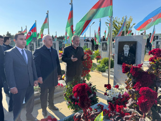 Vətən Müharibəsi şəhidi Abdullayev Sənan Şahin oğlunun anım günü keçirildi.