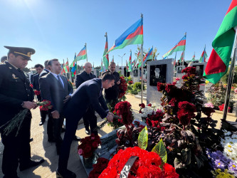 Vətən Müharibəsi şəhidi Abdullayev Sənan Şahin oğlunun anım günü keçirildi.