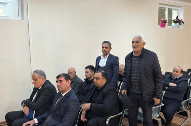 Rayon rəhbərinin növbəti səyyar qəbulu Nizami rayonu, Keşlə qəsəbəsində məskunlaşan zəngilanlı sakinlərlə keçirildi