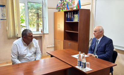 RİH başçısı Ramiz Həsənovun növbəti səyyar qəbulu Binəqədi rayonunda keçirildi.