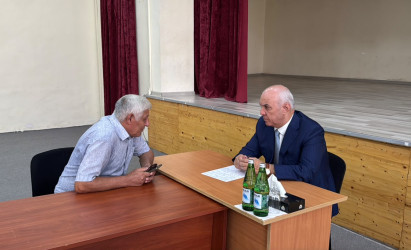 Abşeron rayonunda məskunlaşan zəngilanlı sakinlərlə növbəti səyyar qəbul keçirildi.