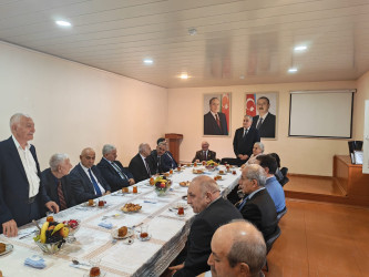 Beynəlxalq Ahıllar Günü münasibətilə tədbir keçirildi.