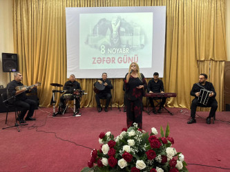 8 noyabr - Zəfər günü münasibəti ilə “Şanlı Zəfər Tariximiz”   adlı tədbir keçirildi