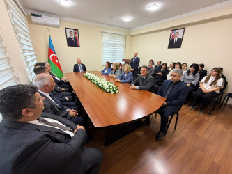 Zəngilan Rayon İcra Hakimiyyətinin başçısı Ramiz Həsənov Məmmədbəyli kənd inzibati ərazi dairəsi üzrə nümayəndə Nərminə Bağırovanı yubileyi münasibətilə təbrik etdi