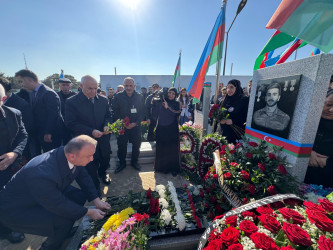 Vətən Müharibəsi şəhidi Abdullayev Sənan Şahin oğlunun anım günü keçirildi.