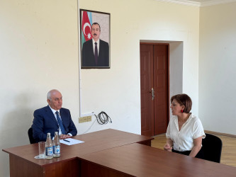 Zəngilan Rayon İcra Hakimiyyəti başçısının 20.05.2025-ci il tarixdə Binəqədi rayonu, Rəsulzadə qəsəbəsində məskunlaşan sakinlərlə növbəti səyyar görüşü keçirildi.