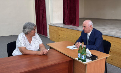 Abşeron rayonunda məskunlaşan zəngilanlı sakinlərlə növbəti səyyar qəbul keçirildi.