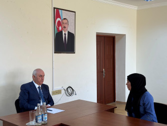 Zəngilan Rayon İcra Hakimiyyəti başçısının 20.05.2025-ci il tarixdə Binəqədi rayonu, Rəsulzadə qəsəbəsində məskunlaşan sakinlərlə növbəti səyyar görüşü keçirildi.
