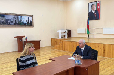 Zəngilan rayon İcra hakimiyyəti başçısının növbəti səyyar görüşü Sabunçu rayonu, Kürdəxanı qəsəbəsində yerləşən məcburi köçkün şəhərciyində məskunlaşan zəngilanlı sakinlərlə keçirildi