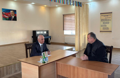 Zəngilan Rayon İcra Hakimiyyəti başçısının növbəti səyyar görüşü Sumqayıt şəhərində keçirildi