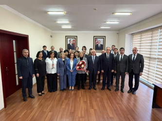 Zəngilan Rayon İcra Hakimiyyətinin başçısı Ramiz Həsənov Məmmədbəyli kənd inzibati ərazi dairəsi üzrə nümayəndə Nərminə Bağırovanı yubileyi münasibətilə təbrik etdi