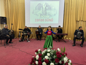 8 noyabr - Zəfər günü münasibəti ilə “Şanlı Zəfər Tariximiz”   adlı tədbir keçirildi