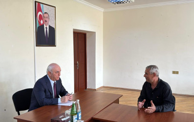 Ramiz Həsənovun növbəti səyyar qəbulu Binəqədi rayonu, Rəsulzadə qəsəbəsi ərazisində keçirildi