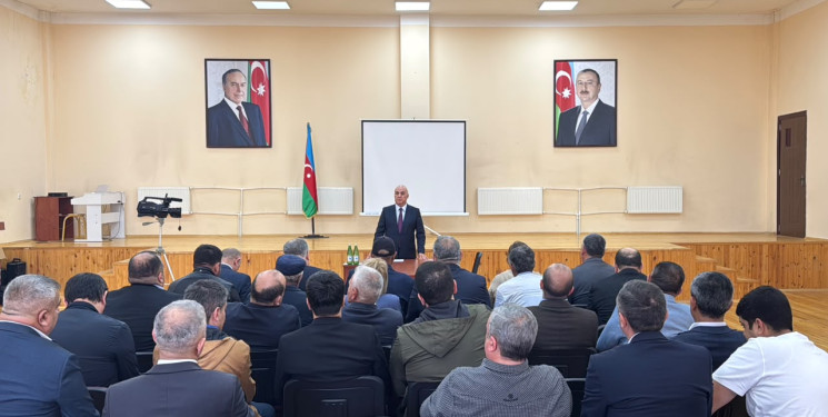 Zəngilan Rayon İcra Hakimiyyətinin başçısı Sabunçu rayonunda yaşayan sakinlərlə səyyar qəbul keçirib