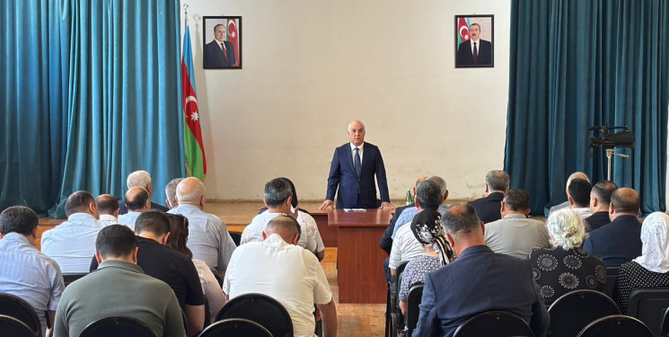 RİH başçısının rayon sakinlərilə növbəti səyyar görüşü Sabunçu rayonu, Pirşağı qəsəbəsində təşkil olundu