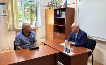 RİH başçısı Ramiz Həsənovun növbəti səyyar qəbulu Binəqədi rayonunda keçirildi.