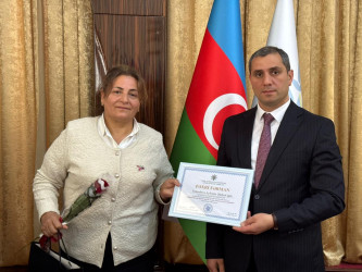 Ümummilli Lider Heydər Əliyevin anadan olmasının 103-cü ildönümü ilə əlaqədar “Ulu Öndər Heydər Əliyevin irsi milli sərvətimizdir” mövzusunda rayon tədbiri keçirildi.