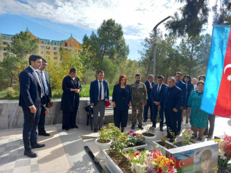 27 Sentyabr “Anım günü” qeyd olunması ilə  əlaqədar Vətən müharibəsi şəhidlərinin məzarlıqları ziyarət olundu.