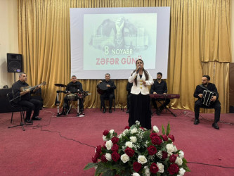 8 noyabr - Zəfər günü münasibəti ilə “Şanlı Zəfər Tariximiz”   adlı tədbir keçirildi